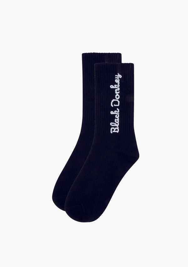 Black Donkey Socks 1-Pack I Black