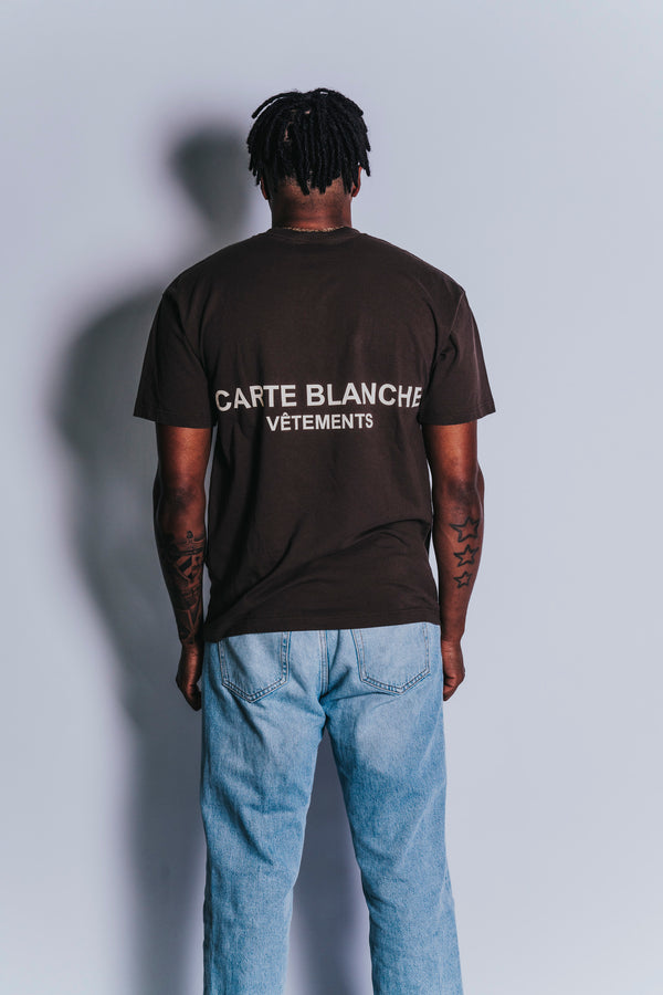 CB Vêtements T-shirt de Nécessités - Chocolate