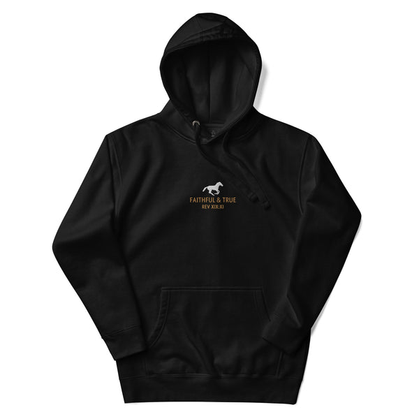 Faithful & True Premium Embroidered Hoodie