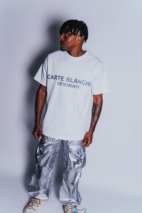 CB Vêtements T-shirt - Optique Silver
