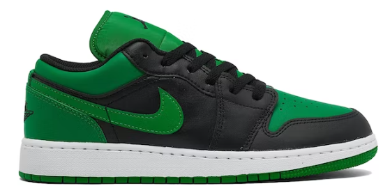 JORDAN 1 LOW LUCKY GREEN (GS)