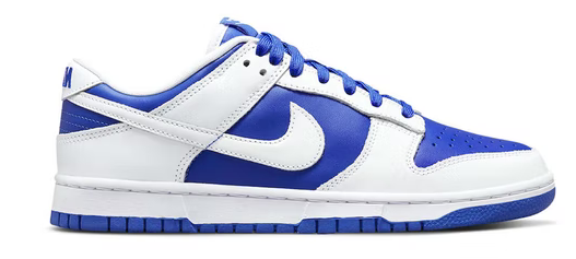 NIKE DUNK LOW RACER BLUE WHITE