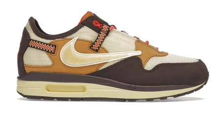 NIKE AIR MAX 1 TRAVIS SCOTT CACTUS JACK BAROQUE BROWN