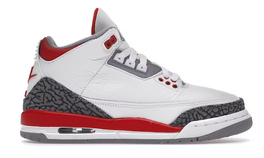 JORDAN 3 RETRO FIRE RED (2022) (GS)