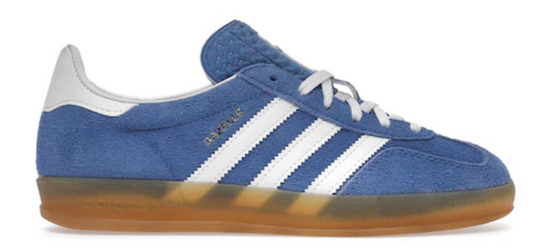 ADIDAS GAZELLE INDOOR BLUE FUSION GUM (W)