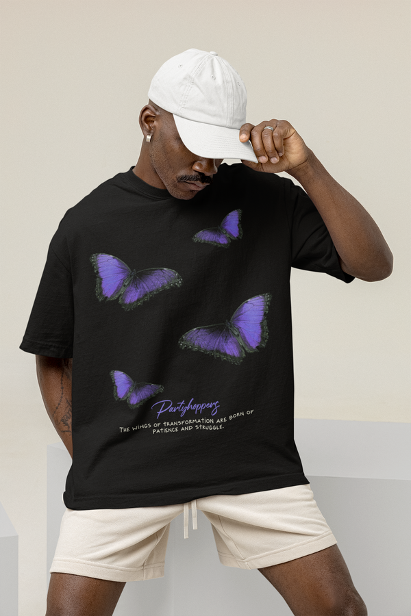 Purple Butterfly Tee