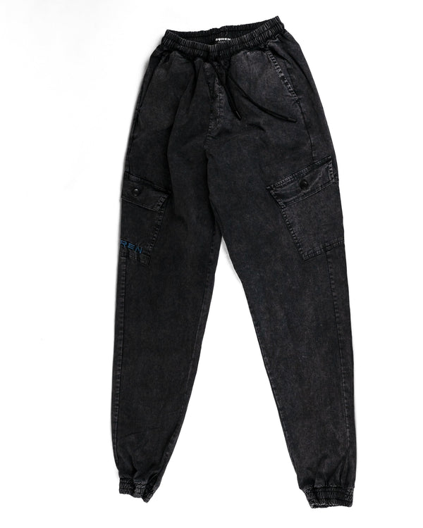 Cargo Pants - Washed Gray