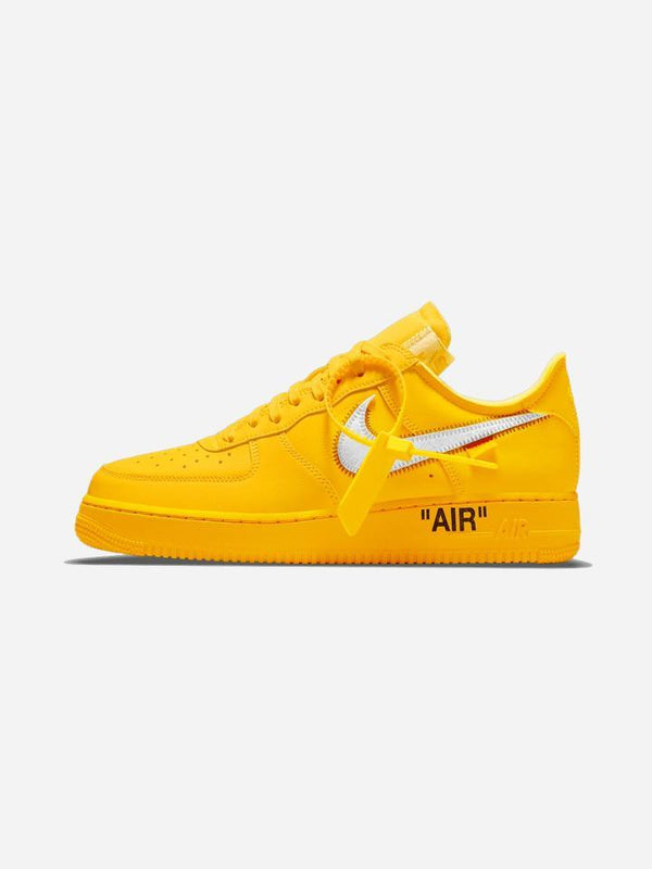 Air Force 1 Low Off-White University Gold Metallic Silver