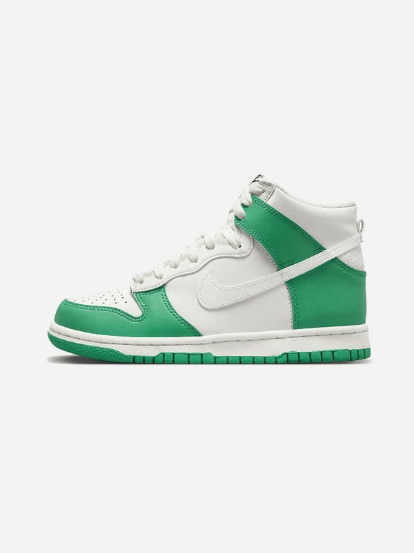 Dunk High White Green